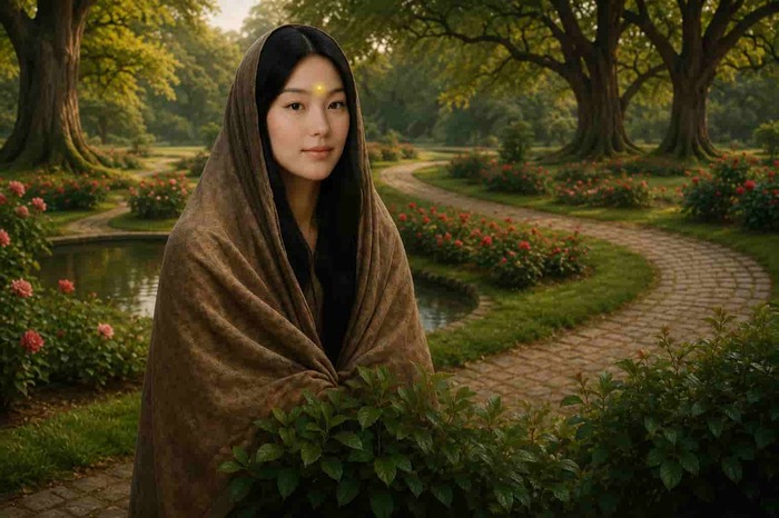 El jardín de Aetheris, escenario de El Amor Que Trasciende